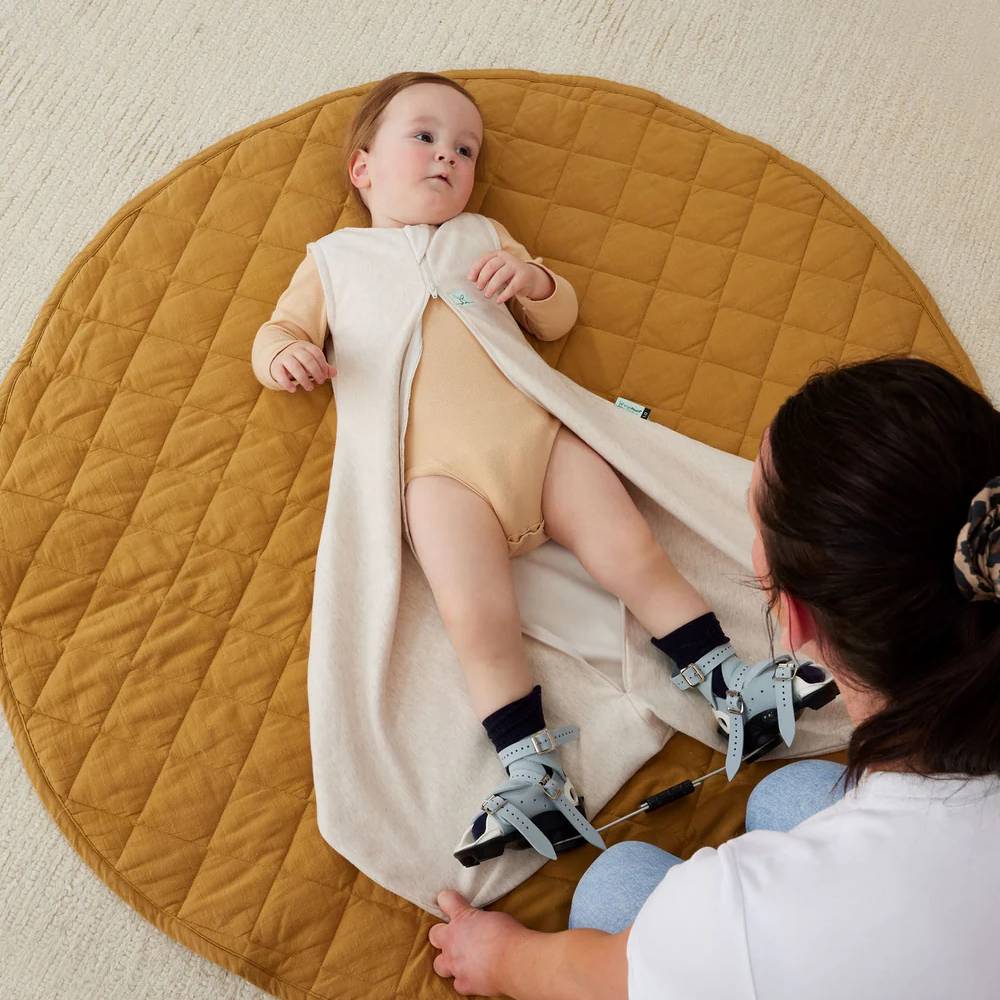 ergoPouch 0.2 tog Organic Hip Harness Jersey Sleeping Bag