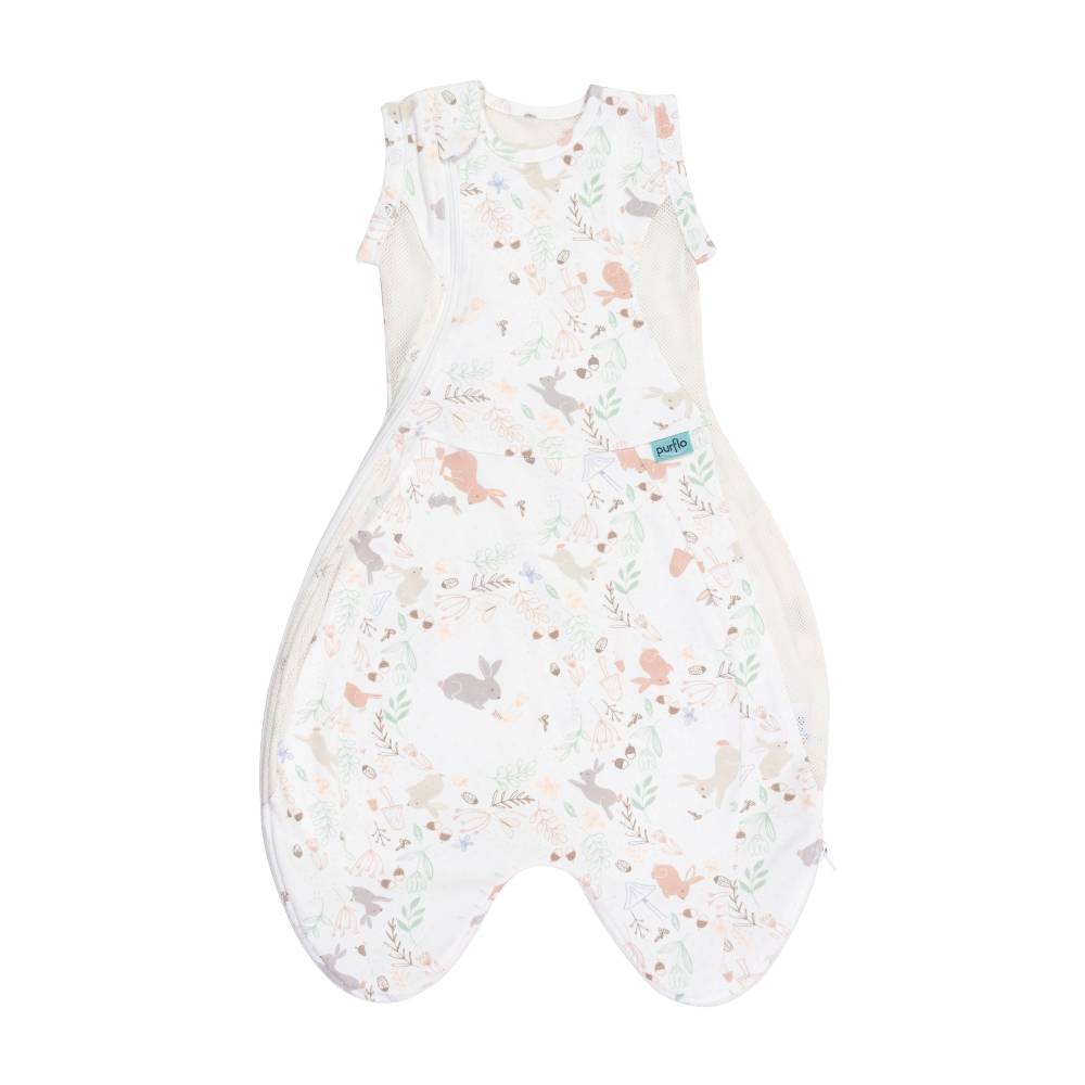 Purflo Swaddle to Sleep Bag - Lightweight 0.5 tog - Clearance