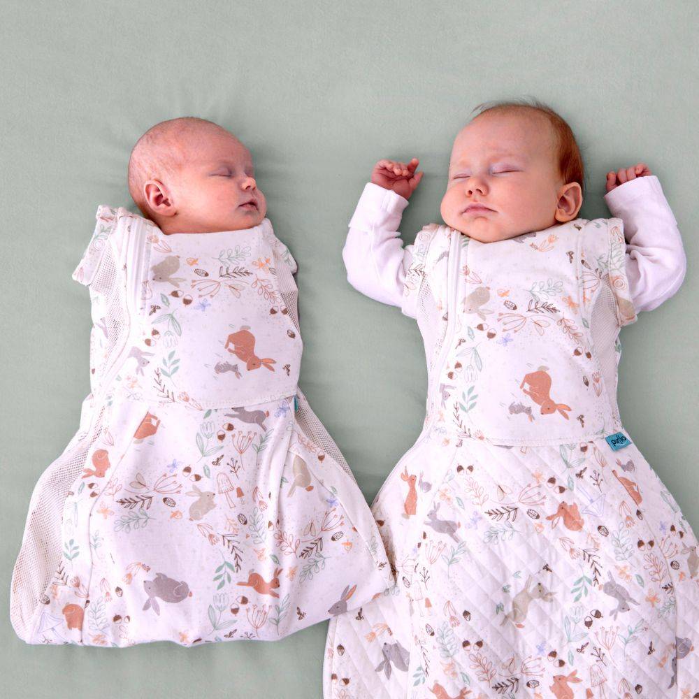 Purflo Swaddle to Sleep Bag - Lightweight 0.5 tog - Clearance