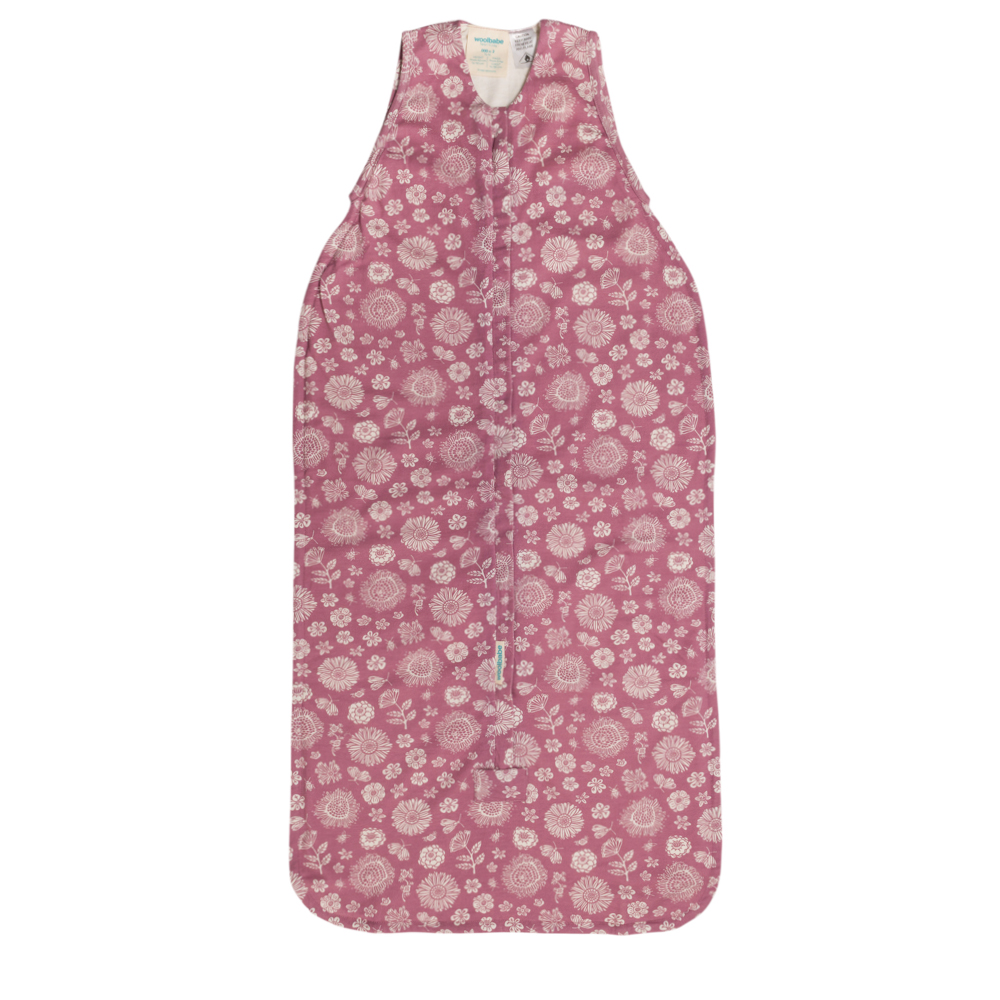 Woolbabe 3 Seasons Front Zip Sleeping Bag - Vintage