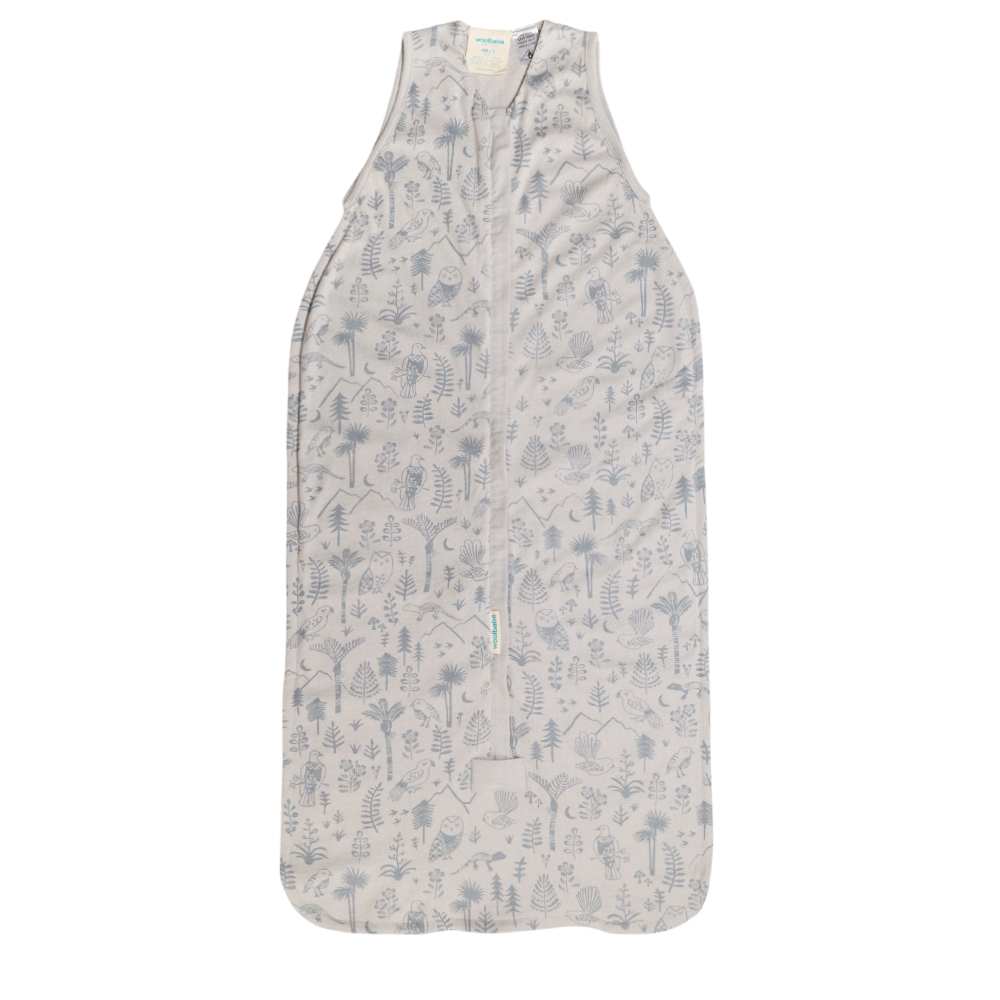 Woolbabe 3 Seasons Front Zip Sleeping Bag - Vintage