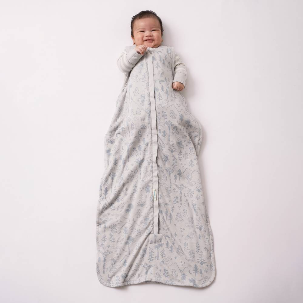 Woolbabe 3 Seasons Front Zip Sleeping Bag - Vintage
