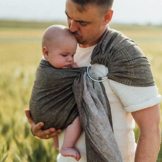 Lenny Lamb Linen Ring Sling