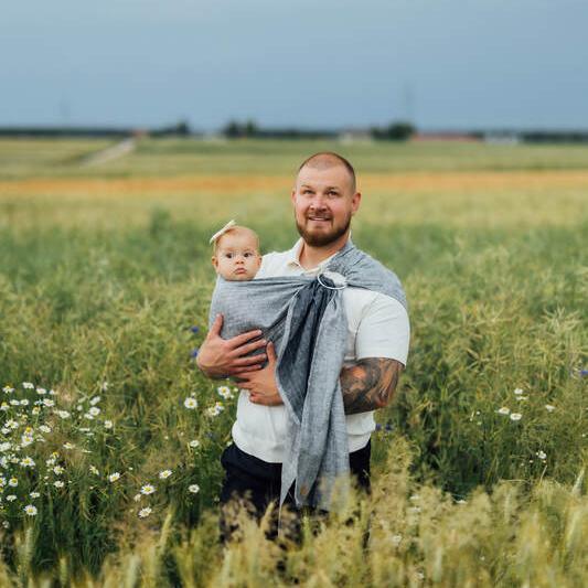 Lenny Lamb Linen Ring Sling