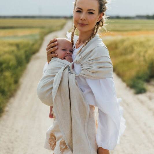 Lenny Lamb Linen Ring Sling