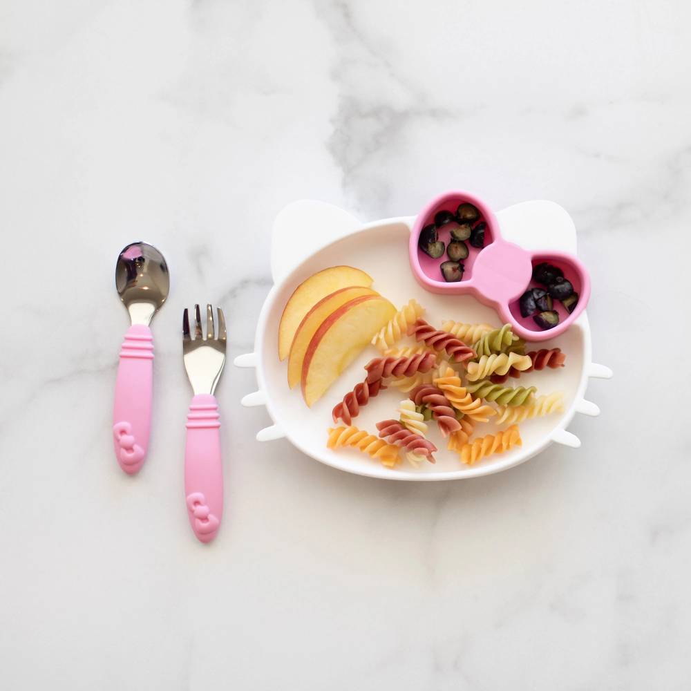 Bumkins Spoon and Fork Set - Hello Kitty