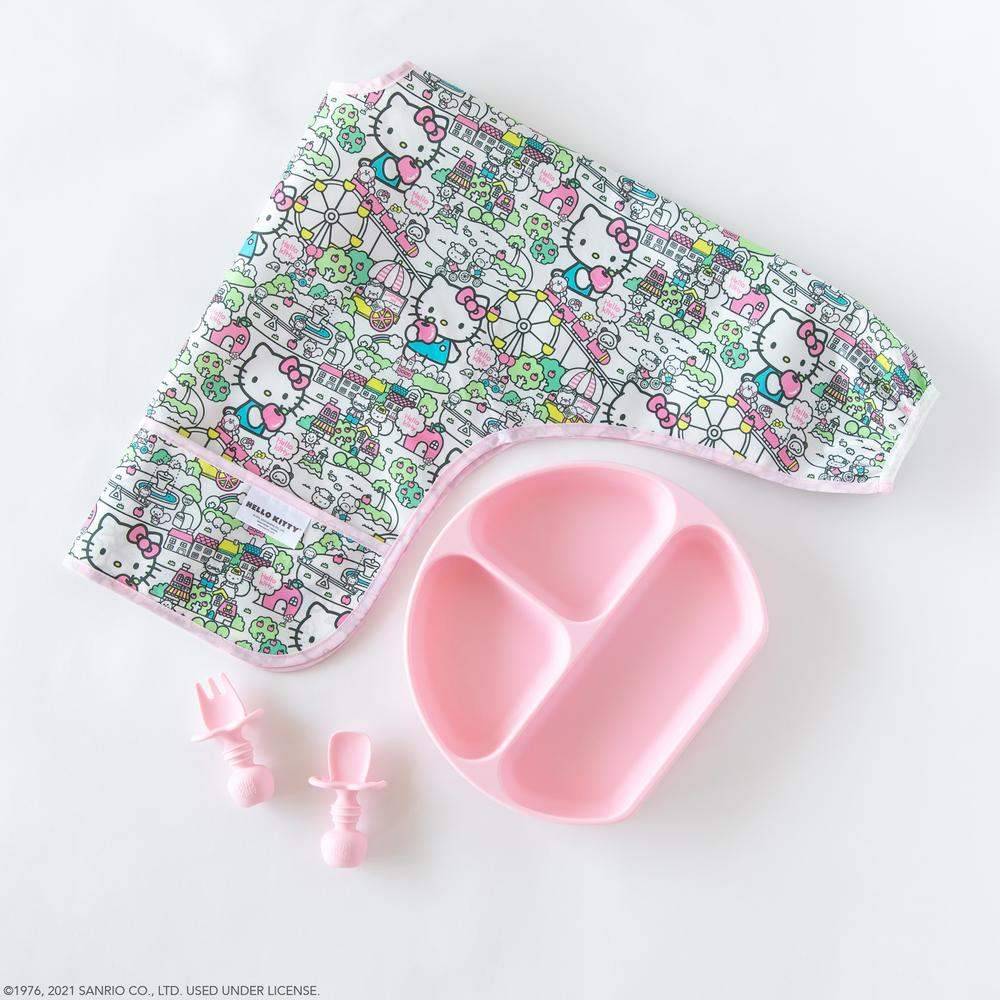 Bumkins Waterproof Sleeved Bib - Hello Kitty