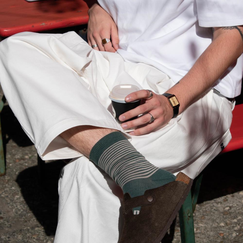 Lamington Mens Crew Merino Socks