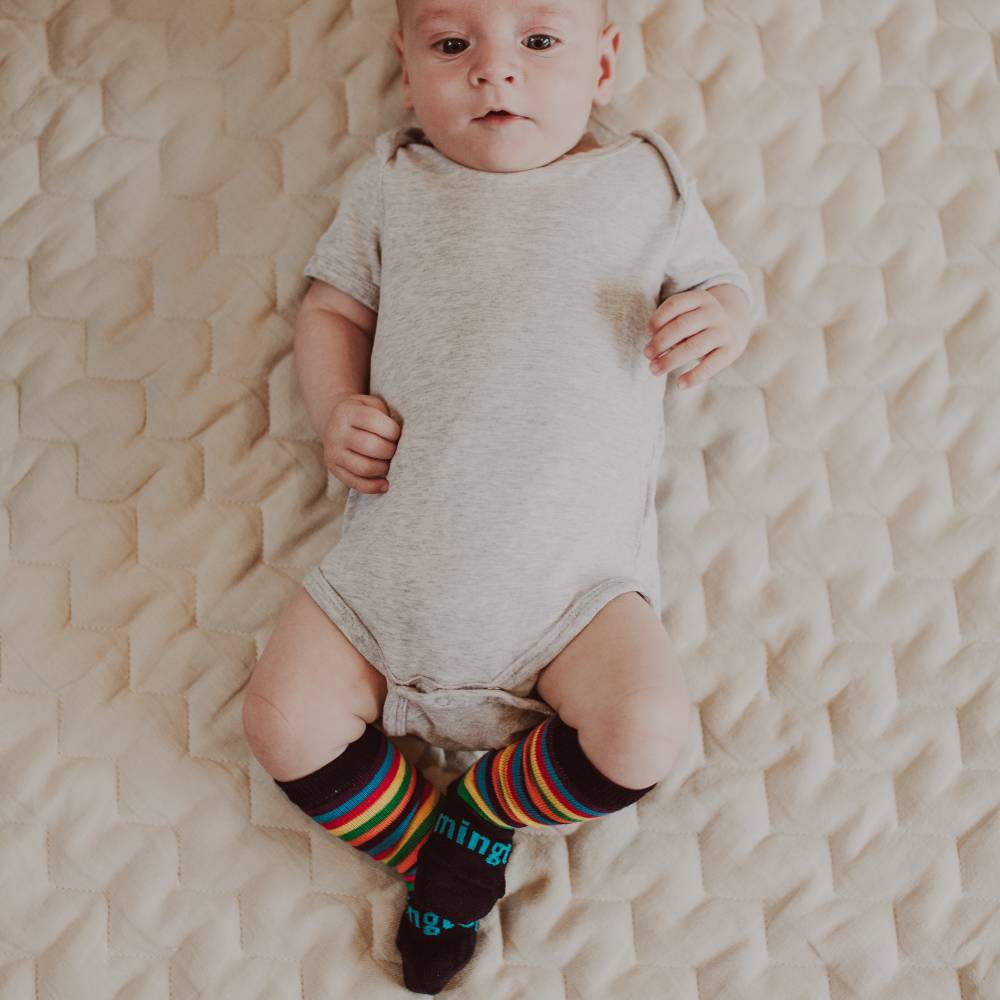 Lamington Baby Knee-High Merino Socks