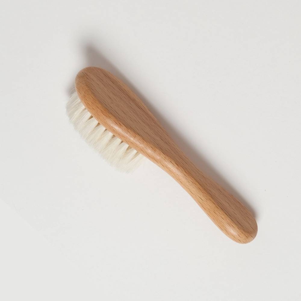 Babu Wooden Baby Hairbrush