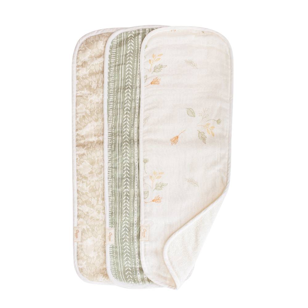 Crane Baby Burp Cloths - 3 Pack