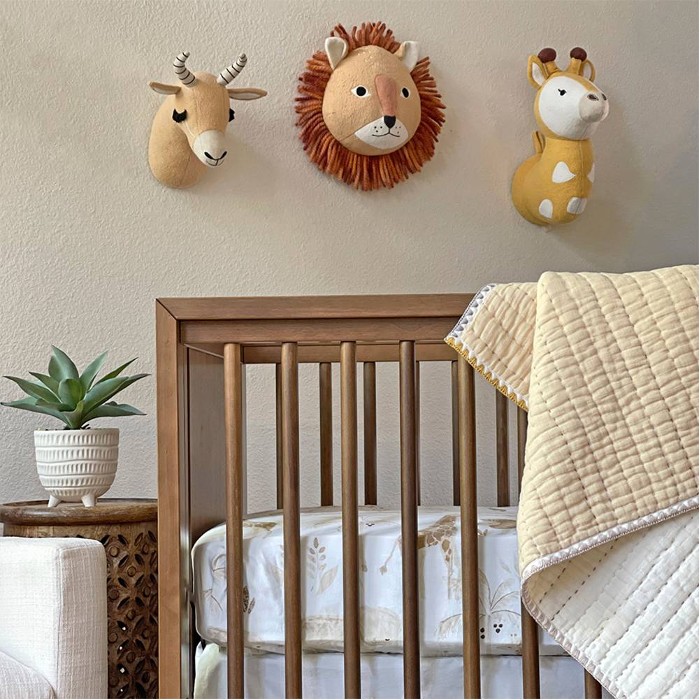 Crane Baby Plush Head Wall Decor - Kendi - Lion