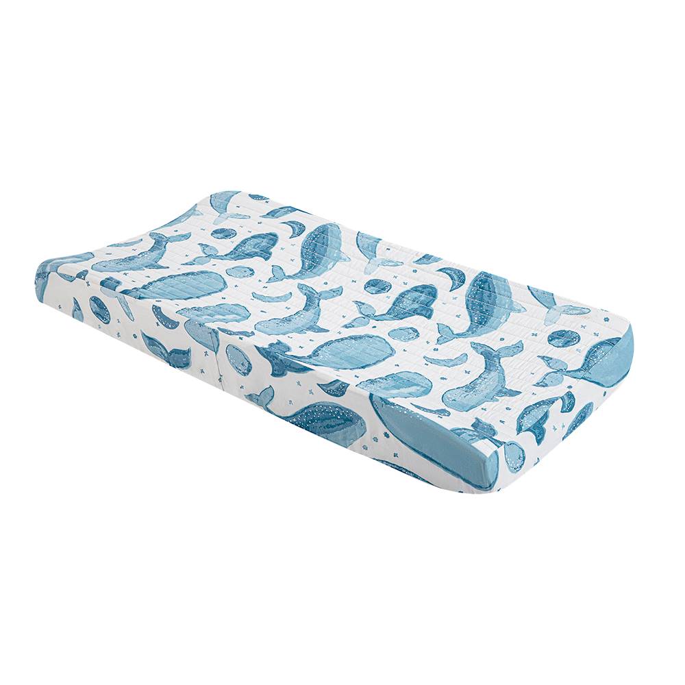 Crane Baby Quilted Change Pad Cover - Clearance