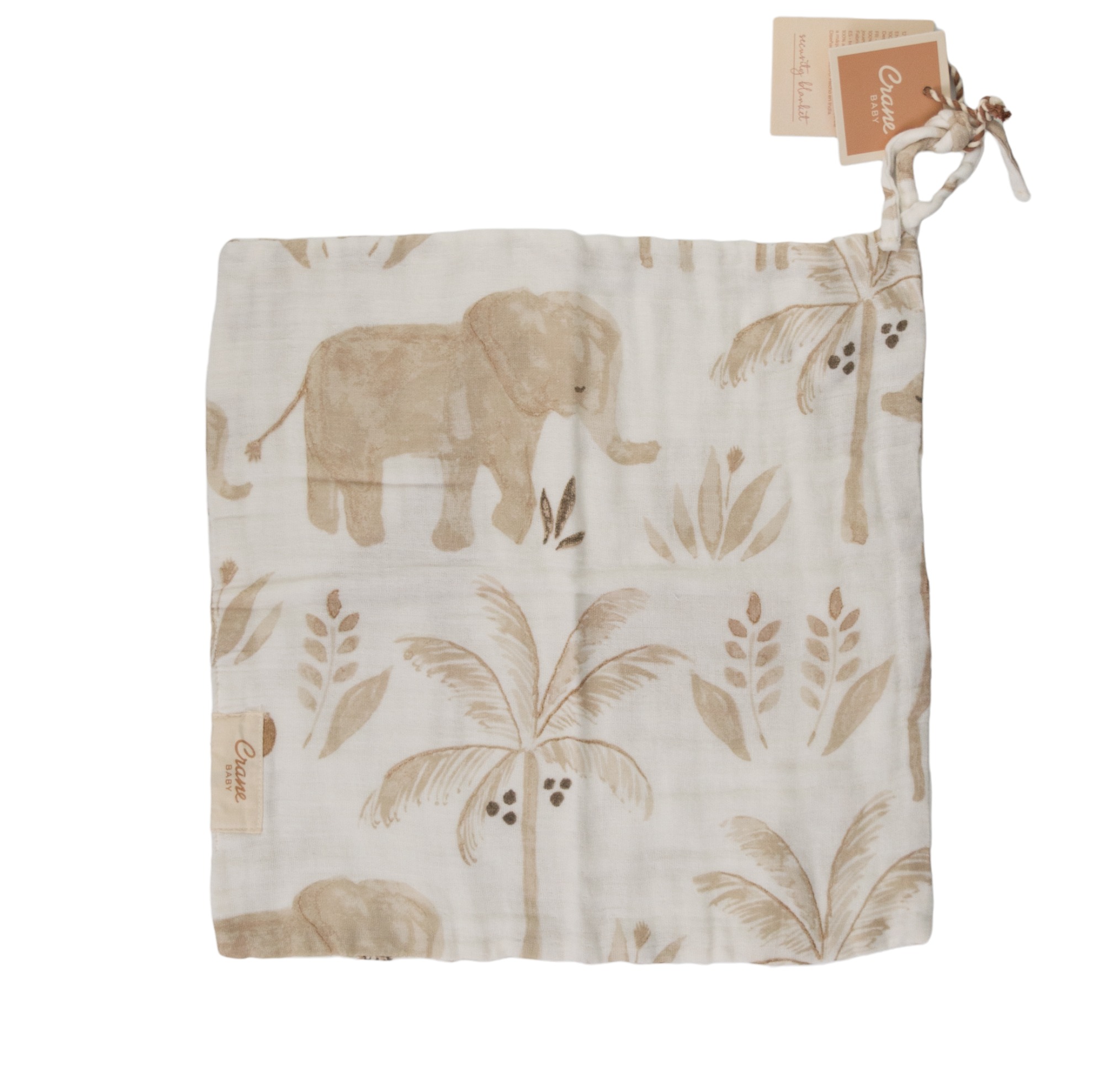 Crane Baby Muslin Security Blanket - Clearance