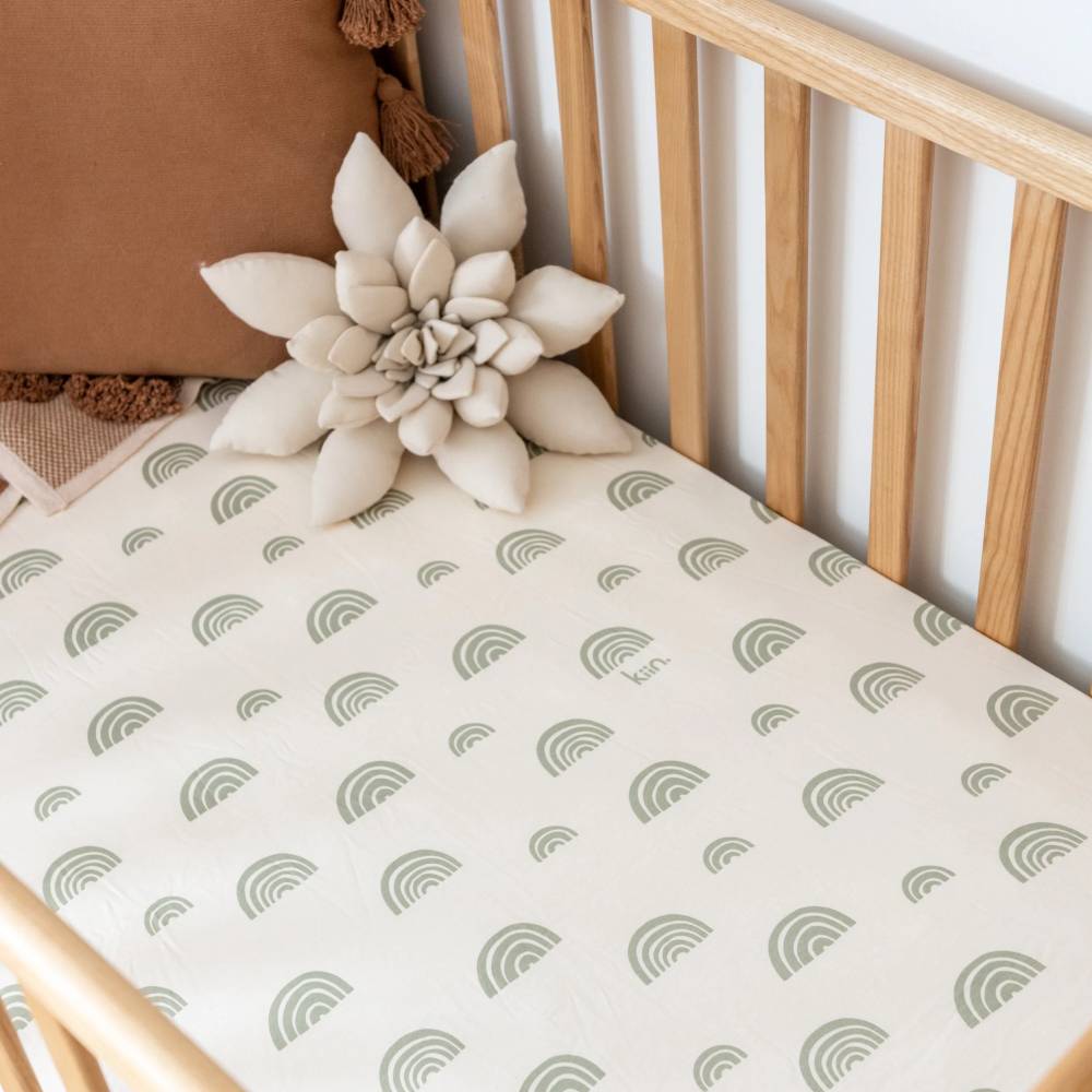 Kiin Baby Organic Cot Sheet 135 x 77cm