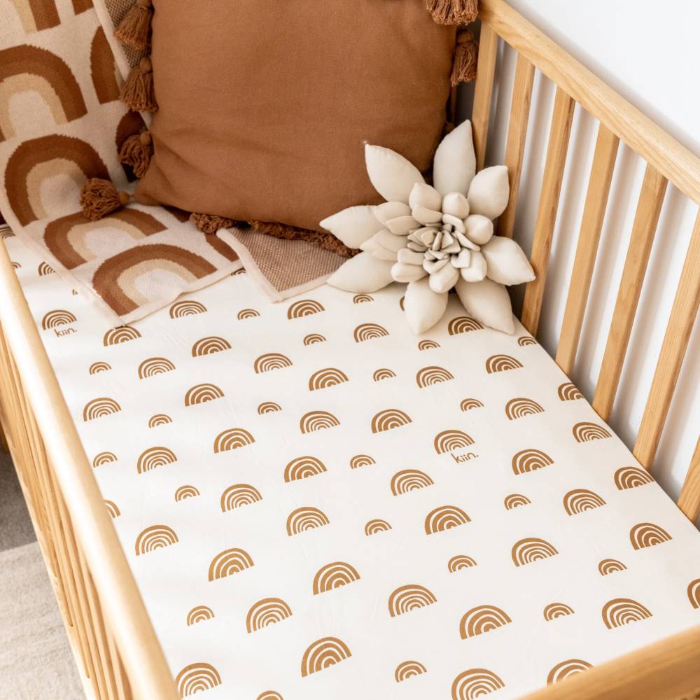 Kiin Baby Organic Cot Sheet 135 x 77cm