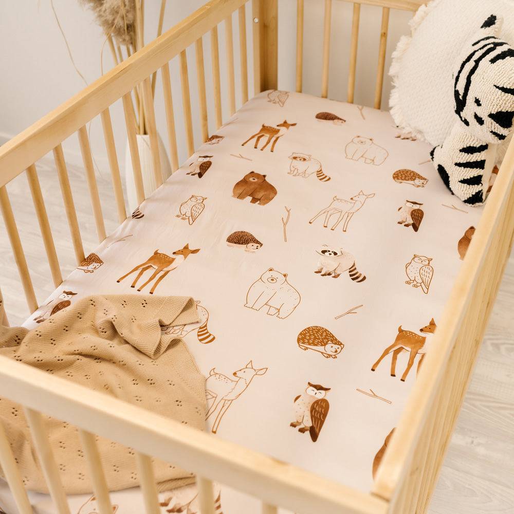 Mod & Tod Organic Fitted Cot Sheet - 130 x 70cm