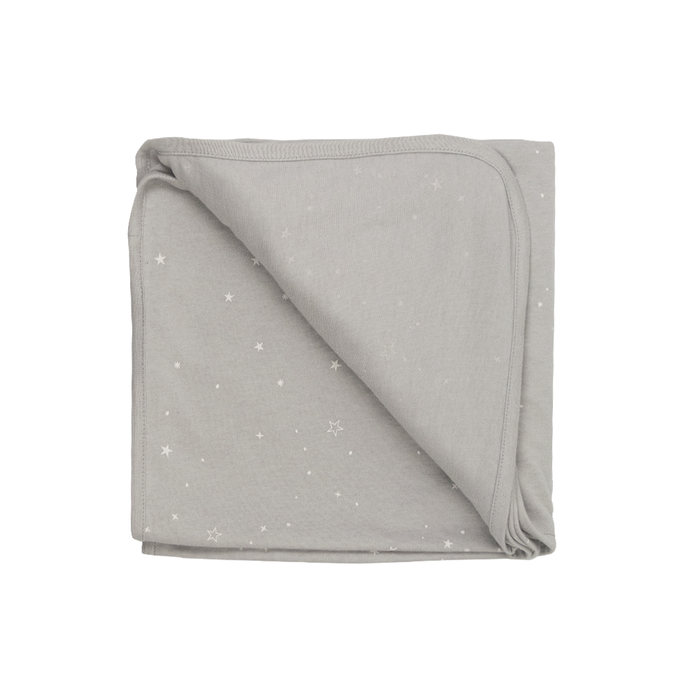 Swell Reward - Merino/Organic Cotton Swaddle/Blanket - Pebble Stars