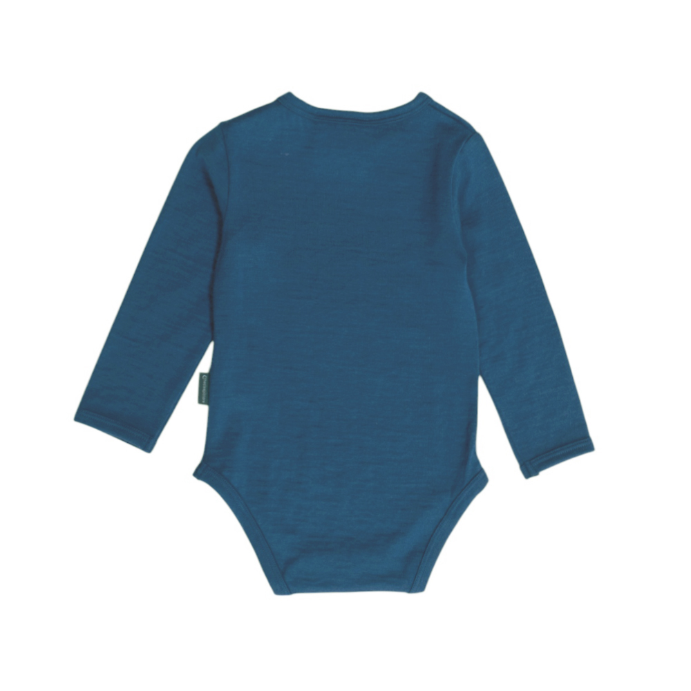 Jersey Merino - Long Sleeve Bodysuit - Clearance Colours