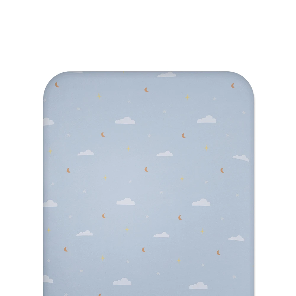 Baby Basics Bassinet Fitted Sheet / Change Pad Cover - 80 x 40cm
