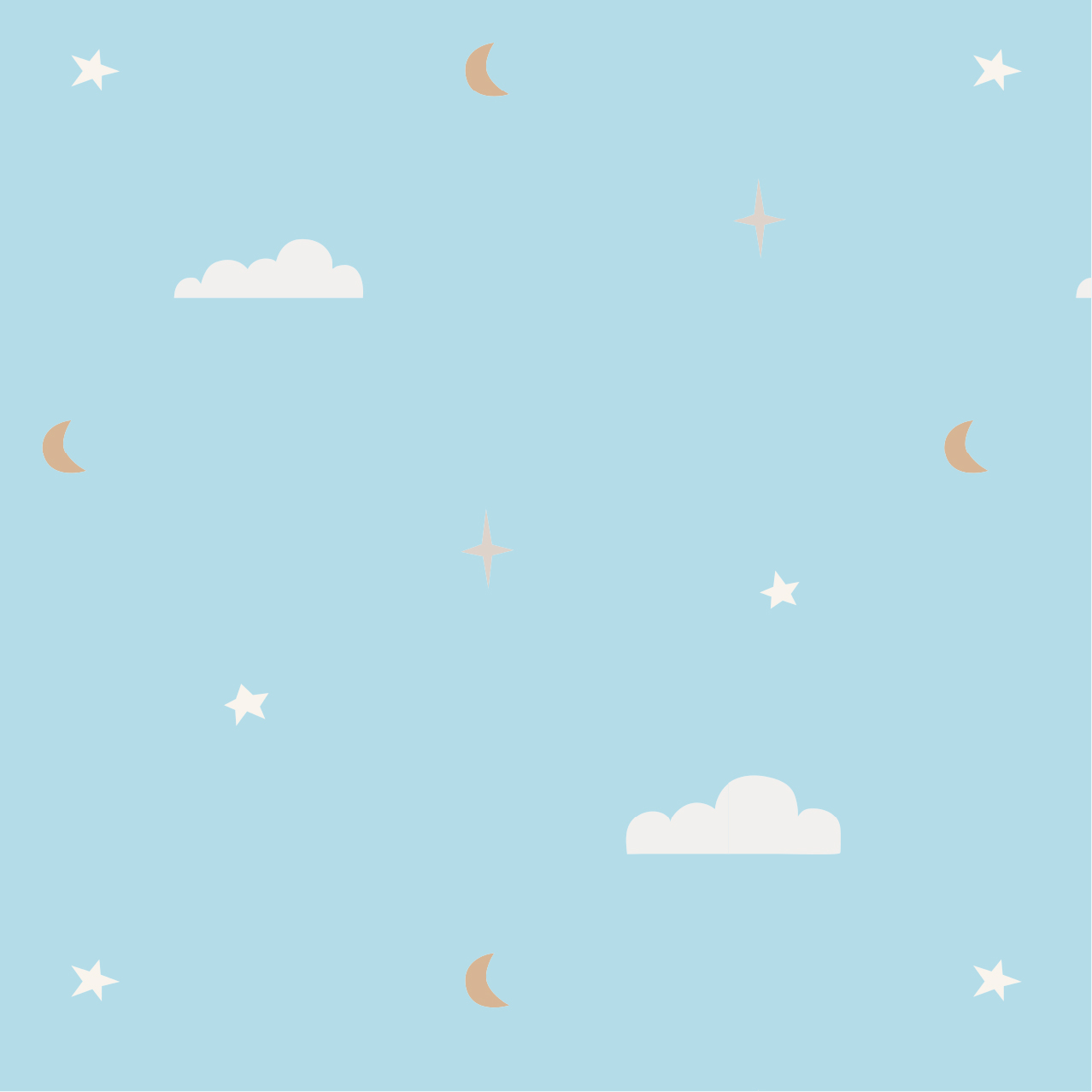 Baby Basics Bassinet Fitted Sheet / Change Pad Cover - 80 x 40cm