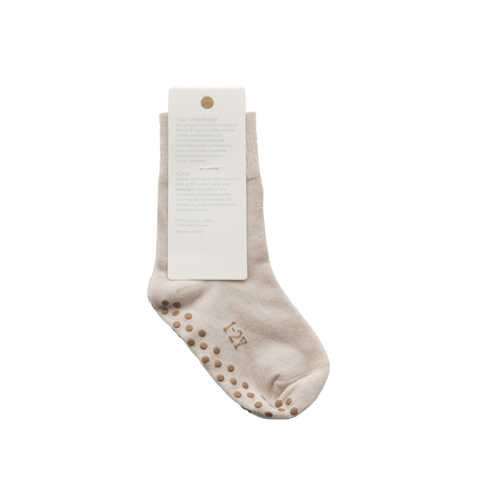 Woolbabe Merino & Organic Cotton Sleepy Socks