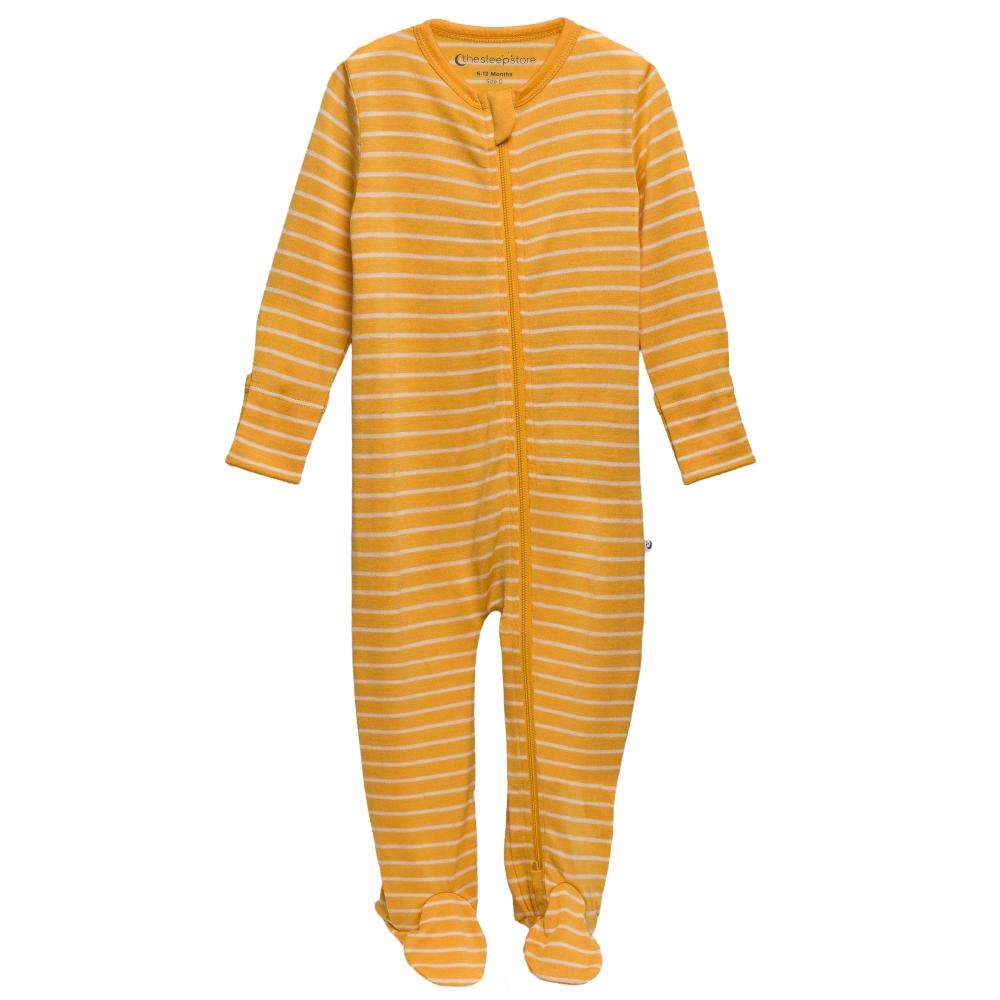 The Sleep Store Jersey New Zealand Merino Wool Footed Zipsuit - Newborn - 6-12 months