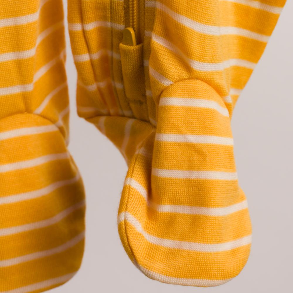 The Sleep Store Jersey New Zealand Merino Wool Footed Zipsuit - Newborn - 6-12 months