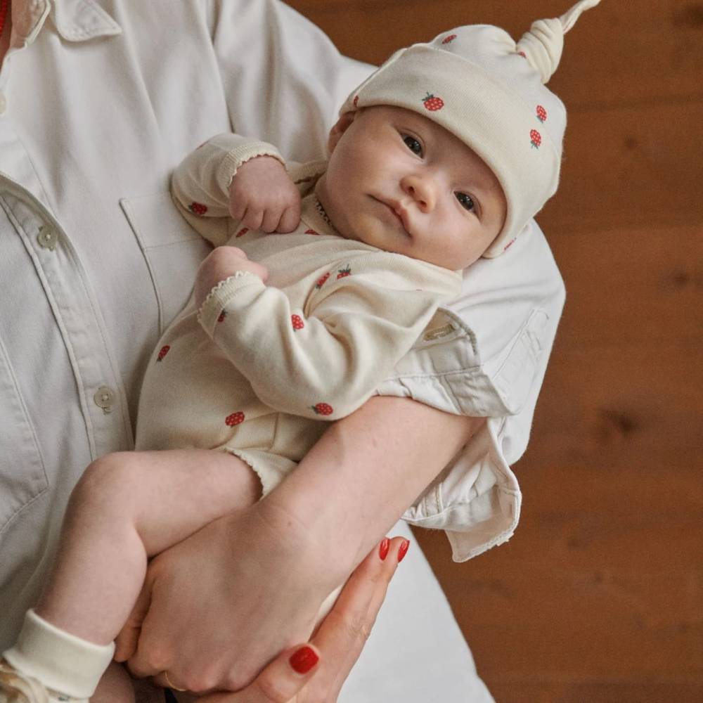 Nature Baby Cotton Knotted Beanie