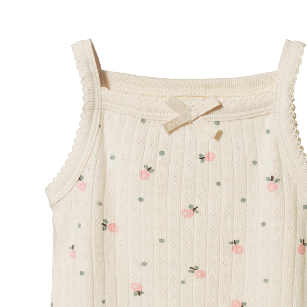Nature Baby Pointelle Camisole Bodysuit