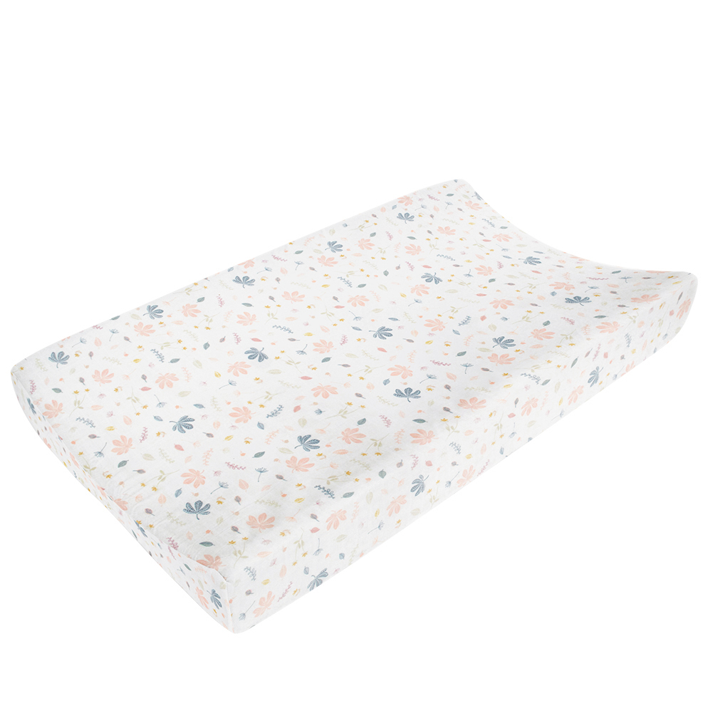 Living Textiles Organic Muslin Change Pad Cover