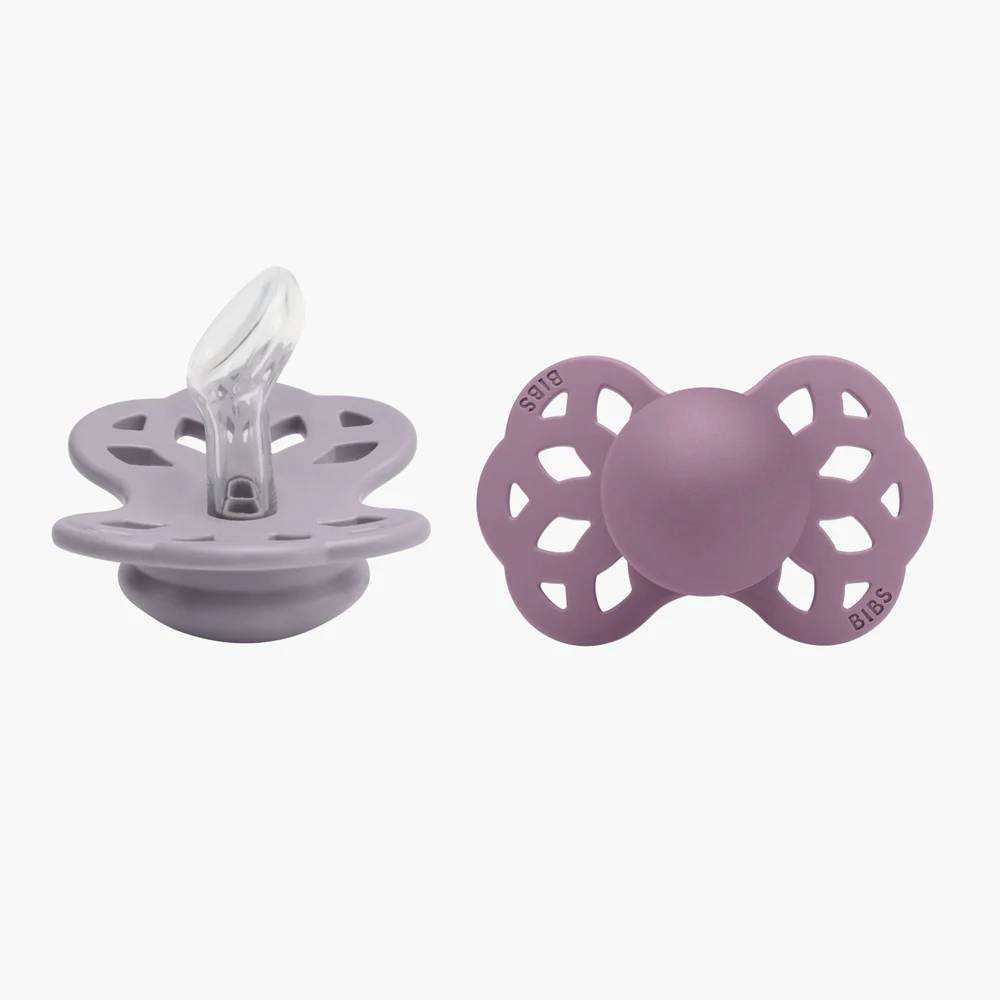 BIBS Infinity Anatomical Silicone Pacifier 2pk - Clearance