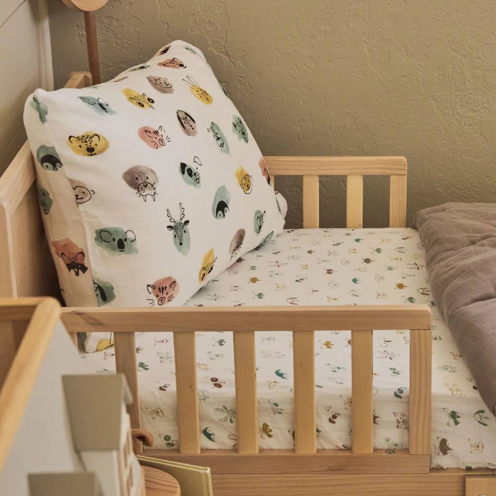 Little Unicorn Cotton Muslin Pillowcase 2pk - Clearance