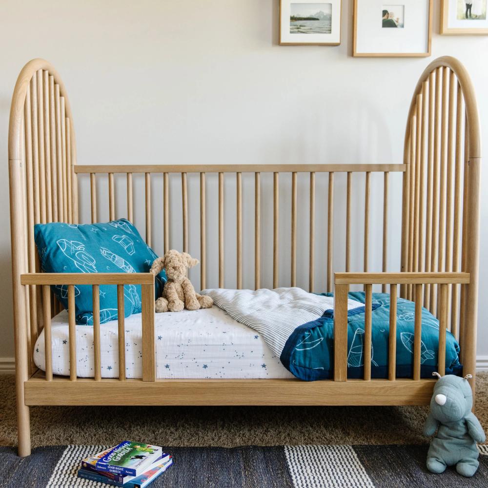 Muslin Bedding Set (Cot sheet, comforter + pillowcase) - Clearance