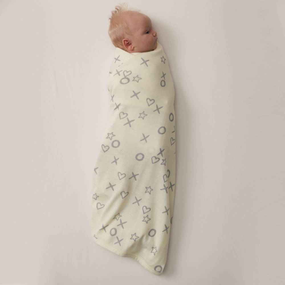 The Sleep Store Jersey NZ Merino Baby Swaddle Blanket