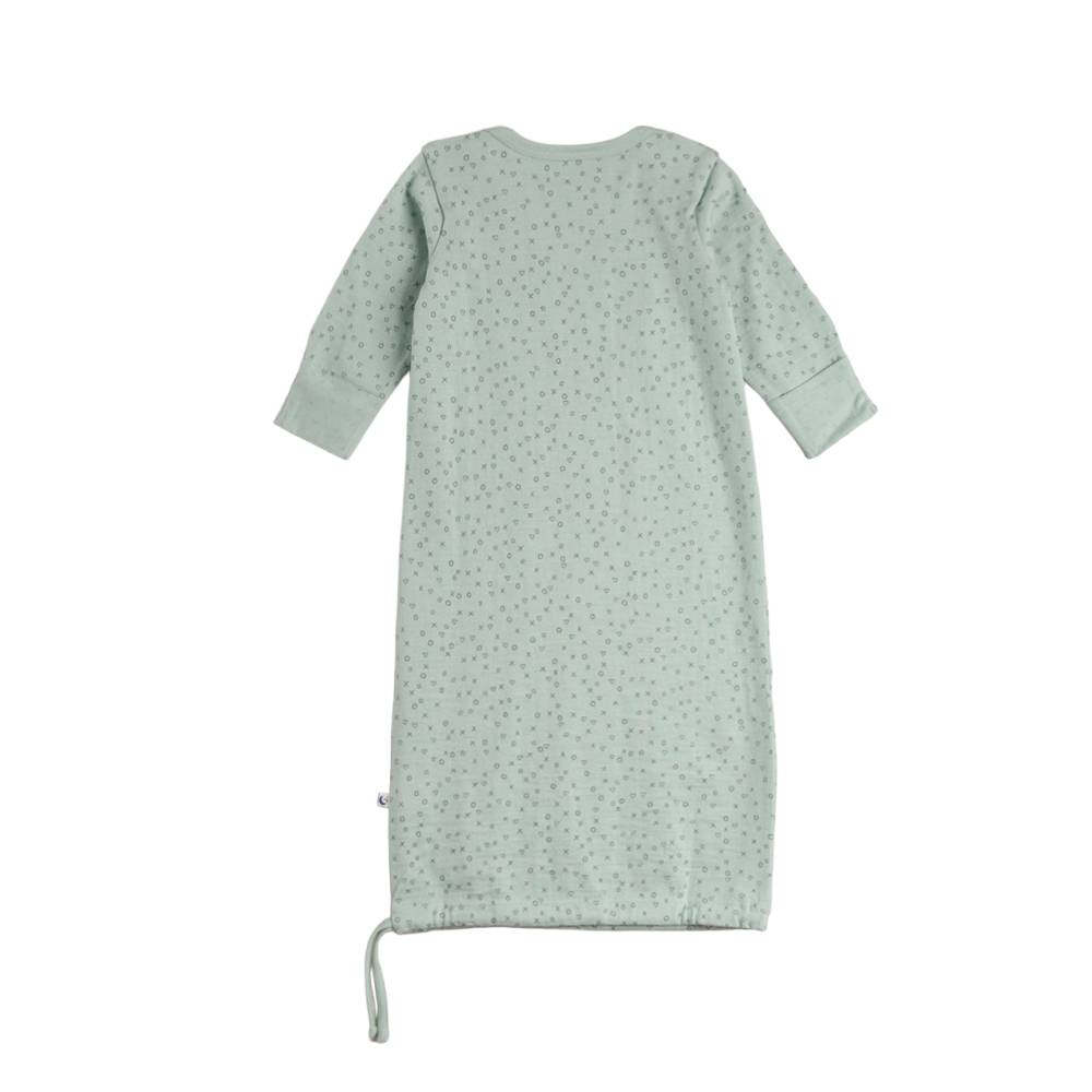 The Sleep Store Jersey NZ Merino Drawstring Baby Gown - Clearance