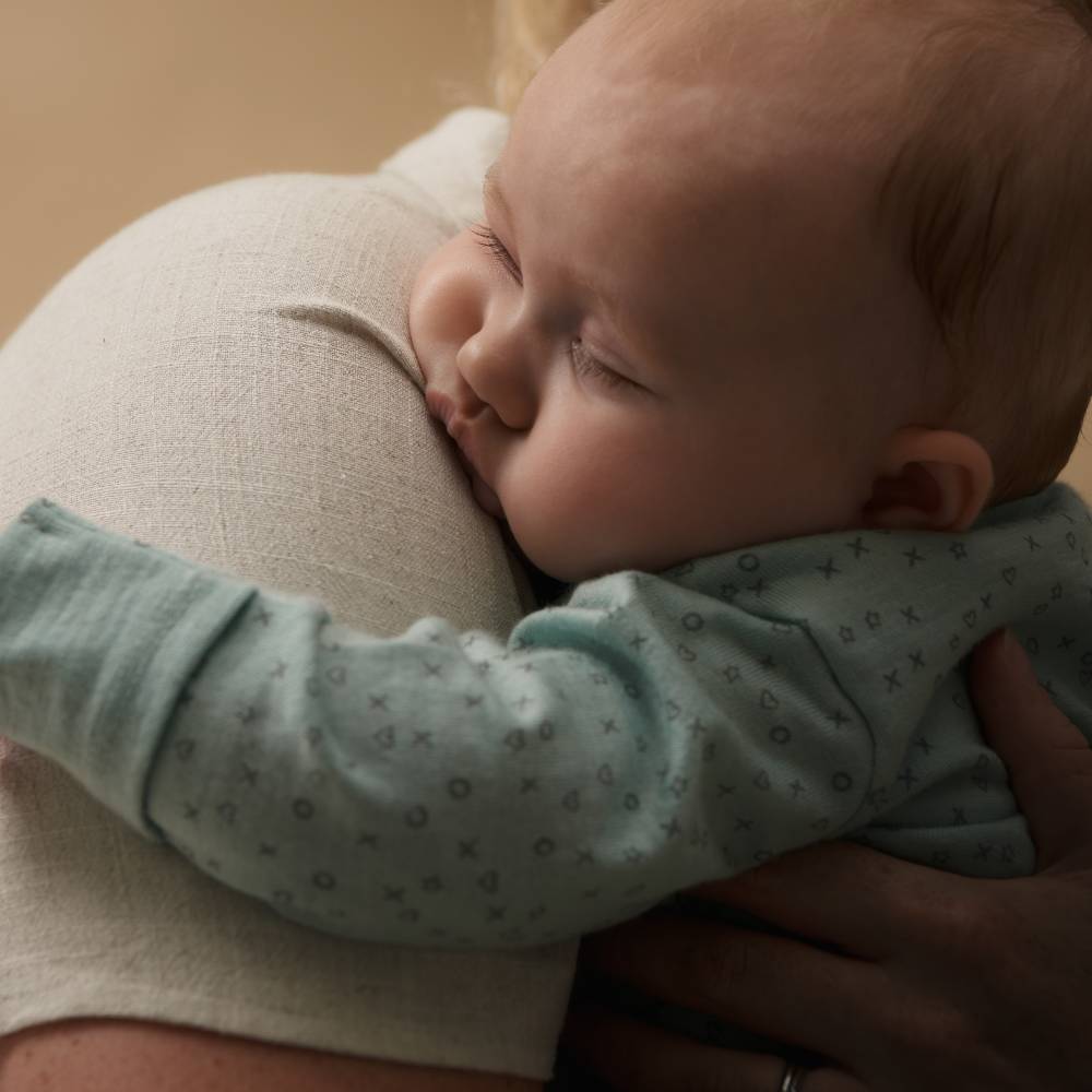 The Sleep Store Jersey NZ Merino Drawstring Baby Gown - Clearance