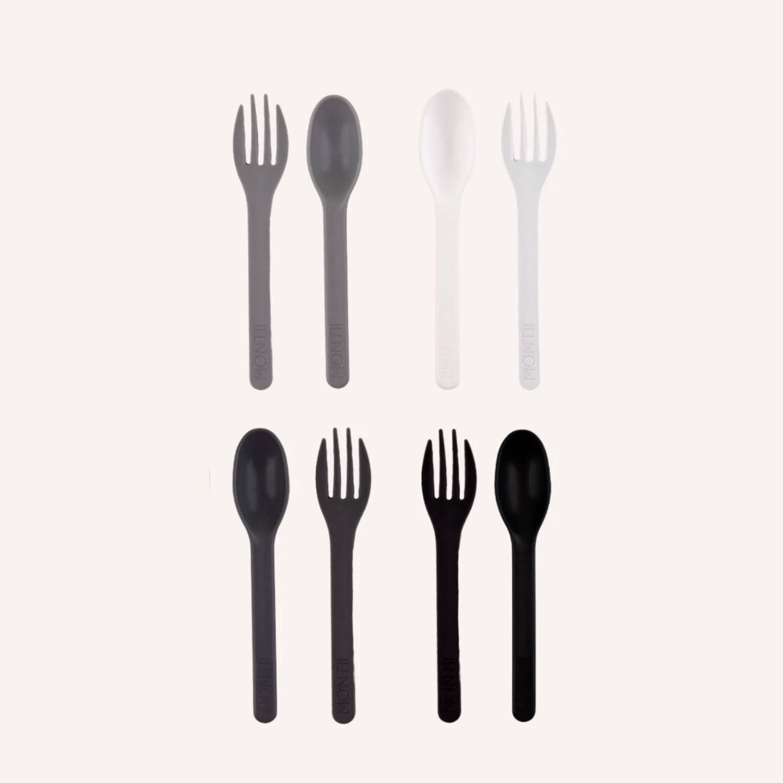 MontiiCo Out & About Cutlery Set