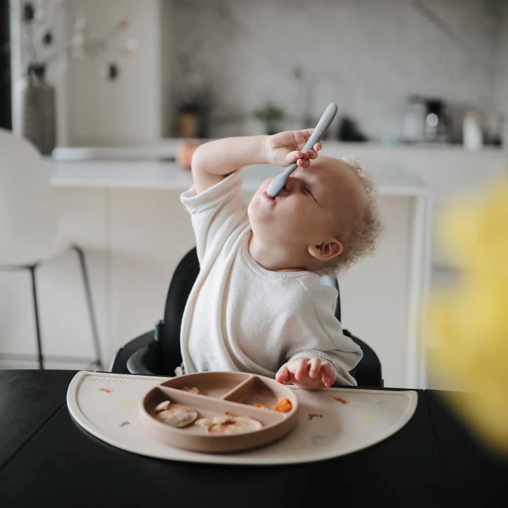 Mushie Silicone Feeding Spoons 2pk