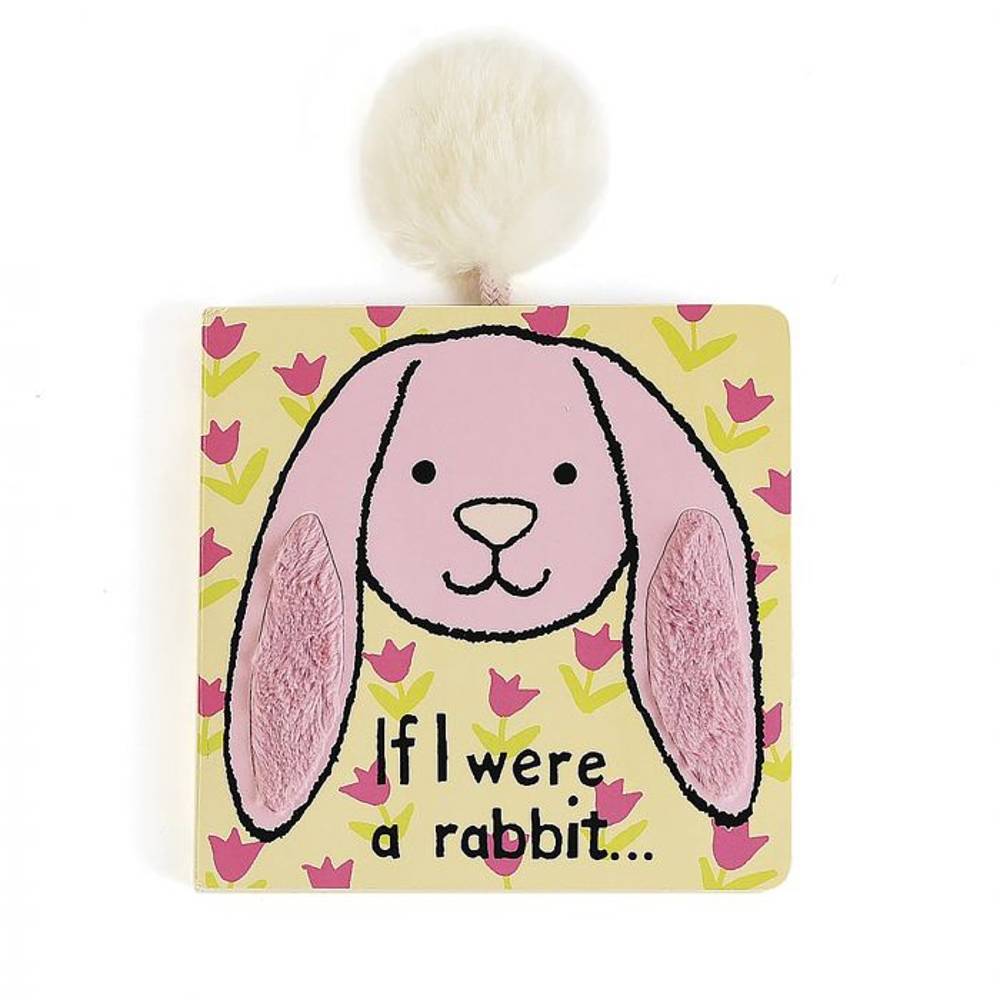 Jellycat - If I Were a Rabbit Board Book (Pink)