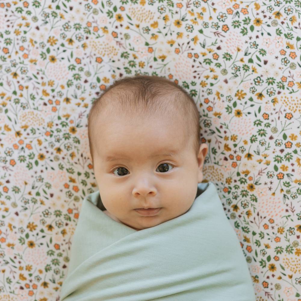 Little Unicorn Stretch Knit Fitted Cot Sheet - Clearance