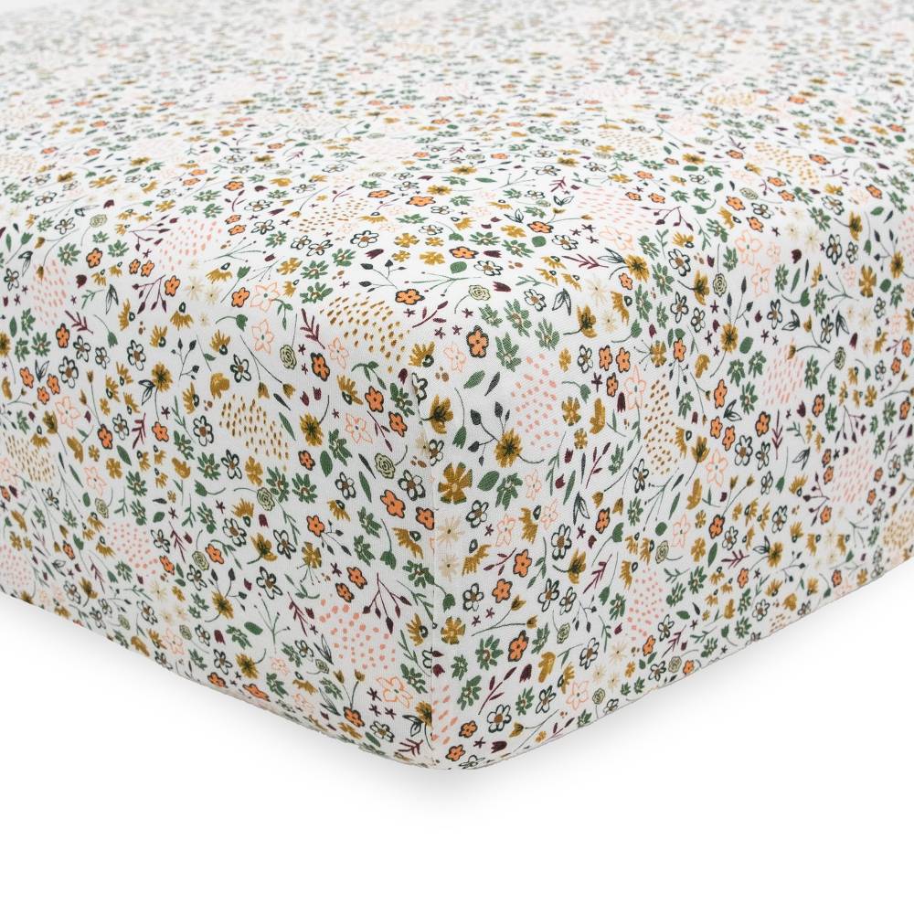 Little Unicorn Stretch Knit Fitted Cot Sheet - Clearance