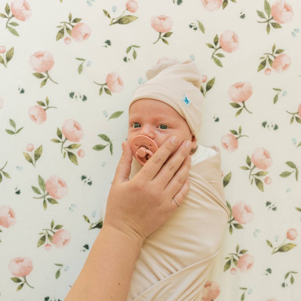 Little Unicorn Stretch Knit Fitted Cot Sheet - Clearance