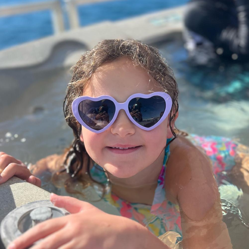 Ro.Sham.Bo Hearts Shades with Grey Lens - Toddler