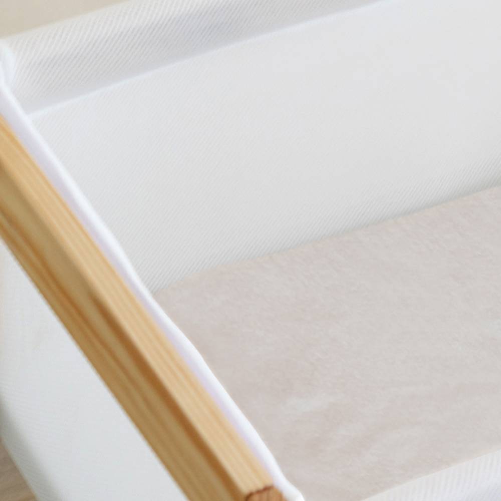 The Sleep Store Flannelette Large Co-Sleeper Fitted Sheet - 53 x 88cm