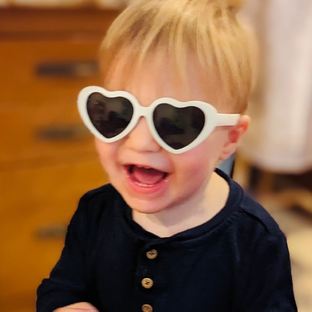 Ro.Sham.Bo Hearts Shades with Grey Lens - Baby