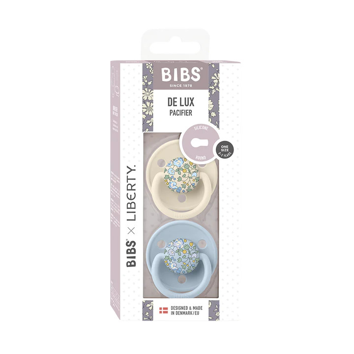 BIBS x LIBERTY De Lux 2pk - Silicone - One Size