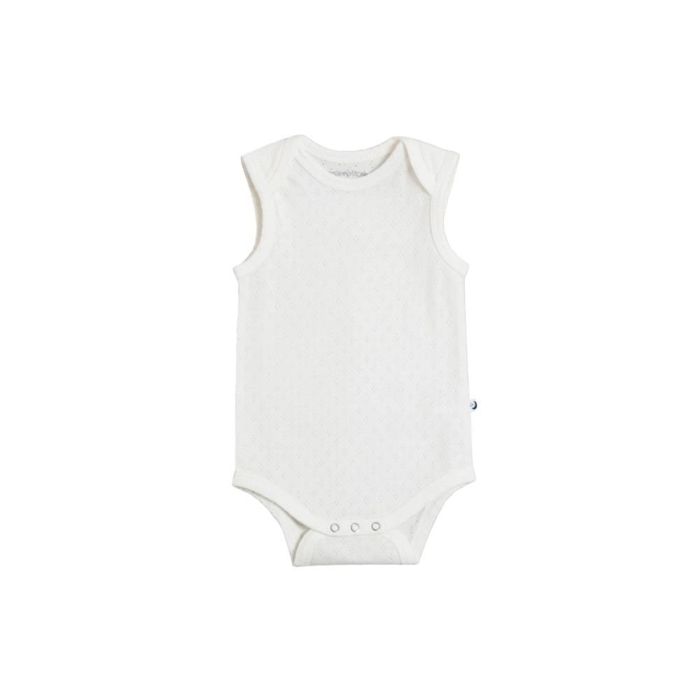 The Sleep Store Organic Cotton Pointelle Singletsuit