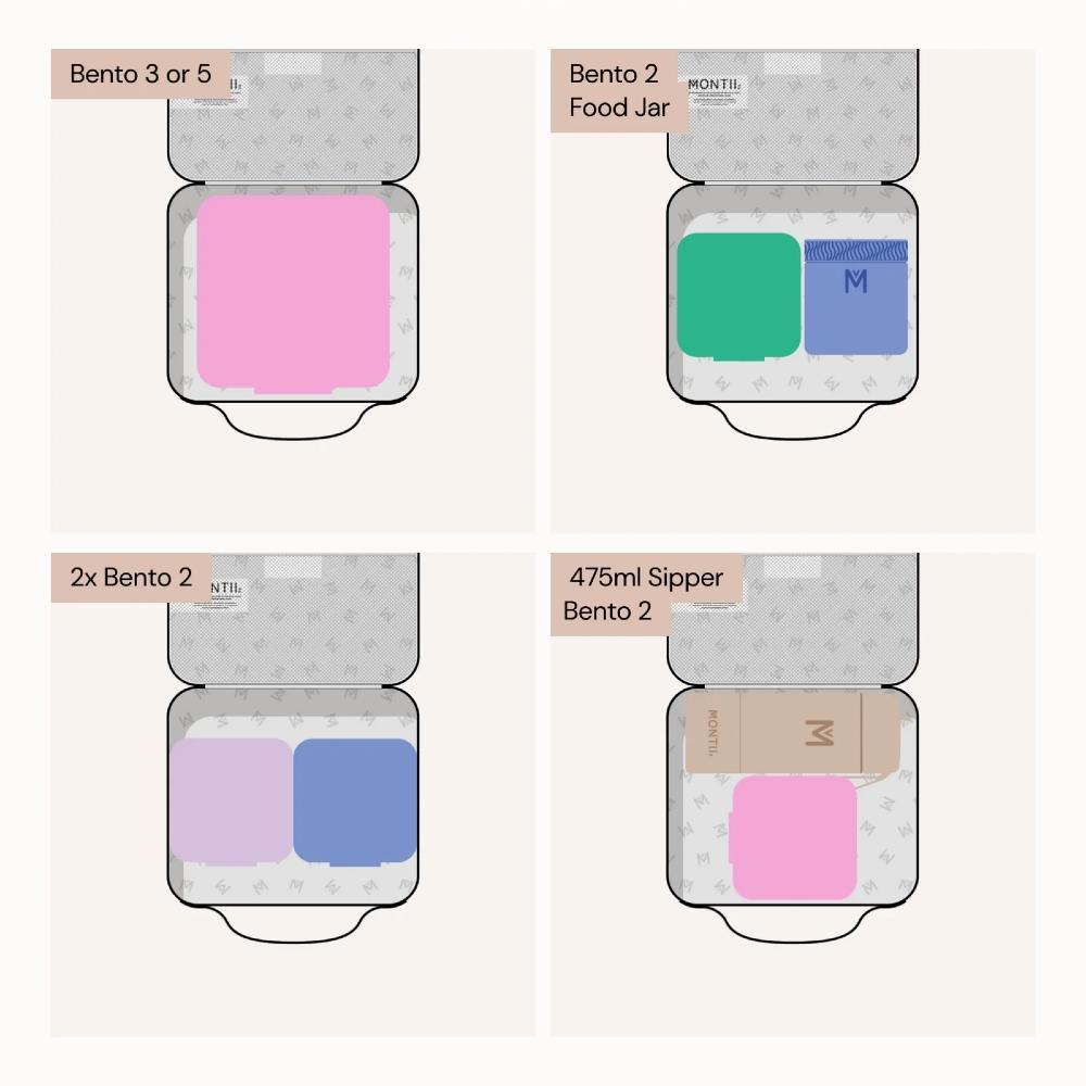 MontiiCo Medium Insulated Lunch Bag