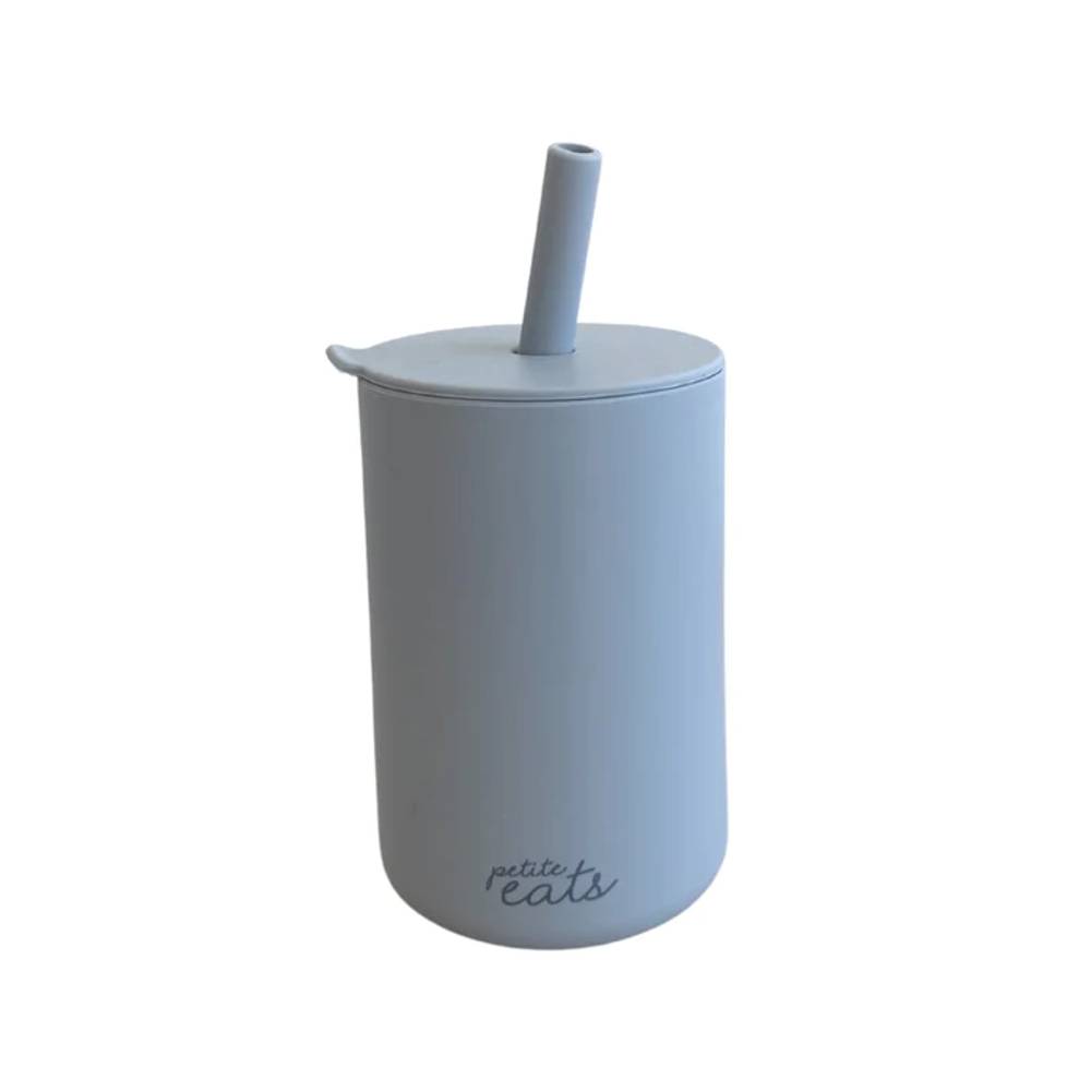 Petite Eats Mini Silicone Smoothie Cup with Straw